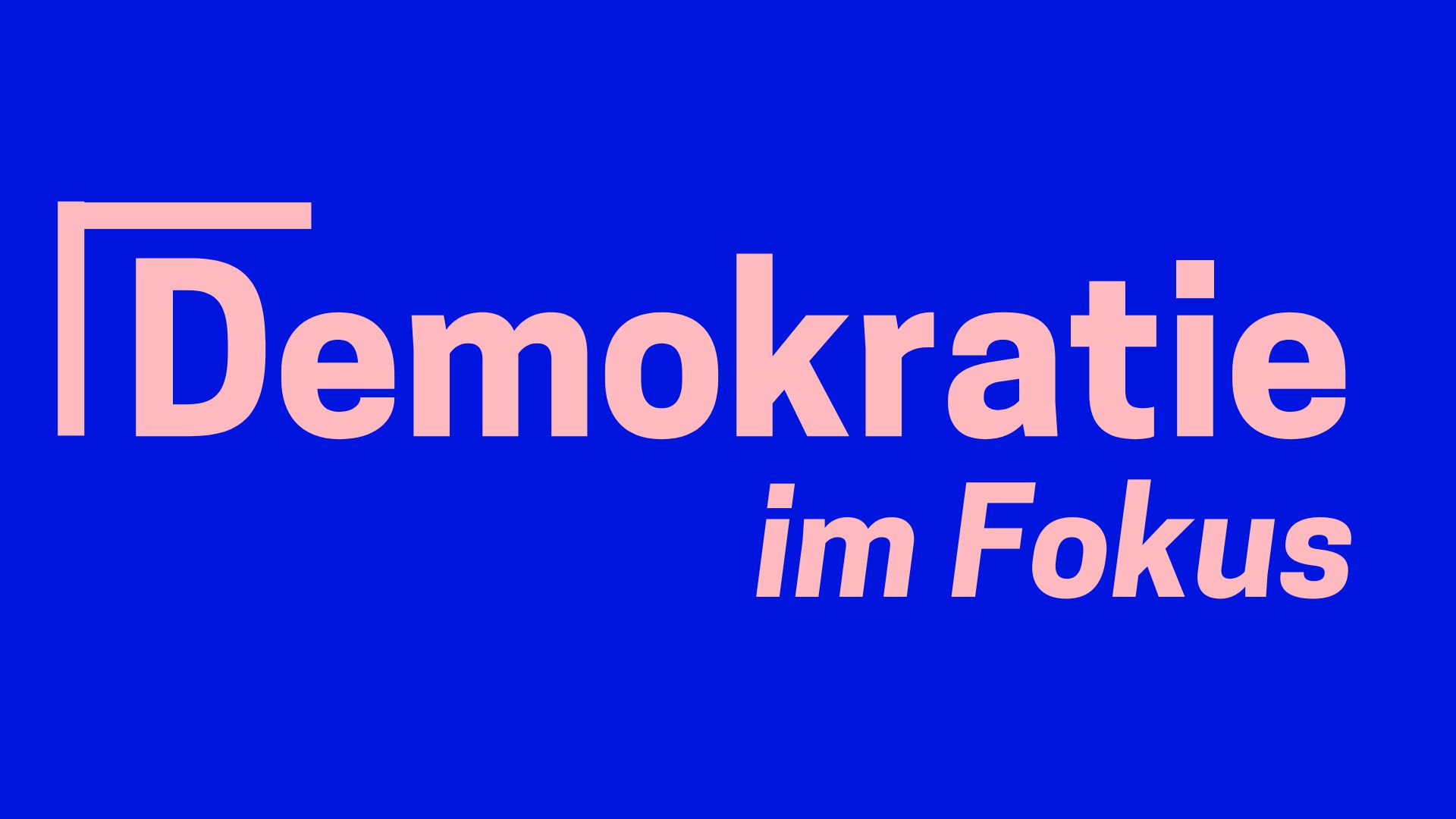 Demokratie im Fokus